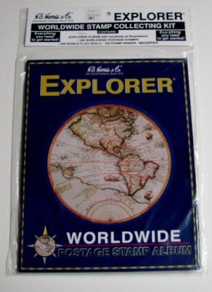 Explorer World Wide Stamp Collecting Kit