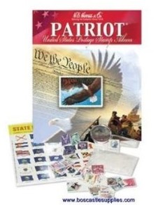 Patriot US Stamp Collecting Kit