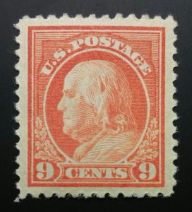 Well centered stamp